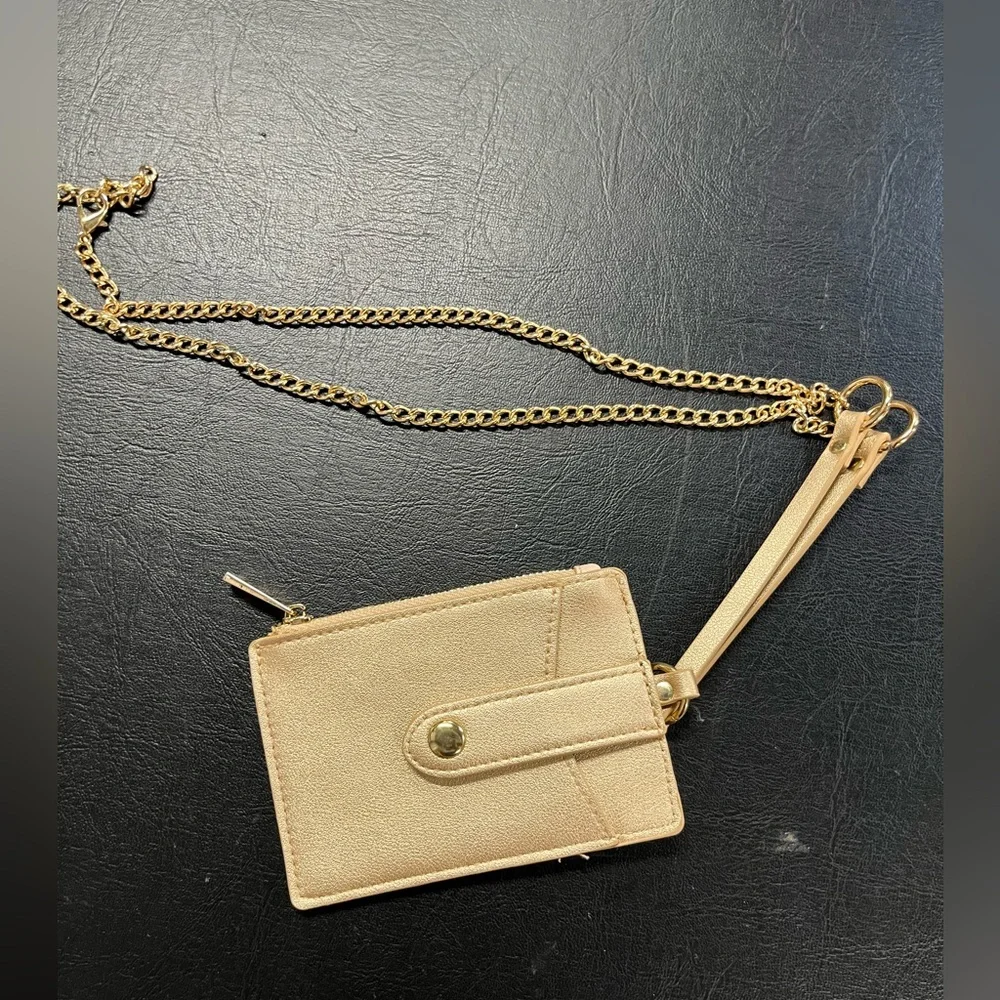 Animal print wristlet/cardholder